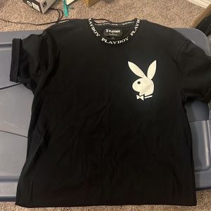 Black Playboy Shirt (Pacsun)